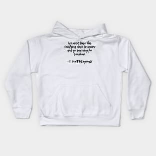 Searching for sunshine - F Scott Fitzgerald quote Kids Hoodie